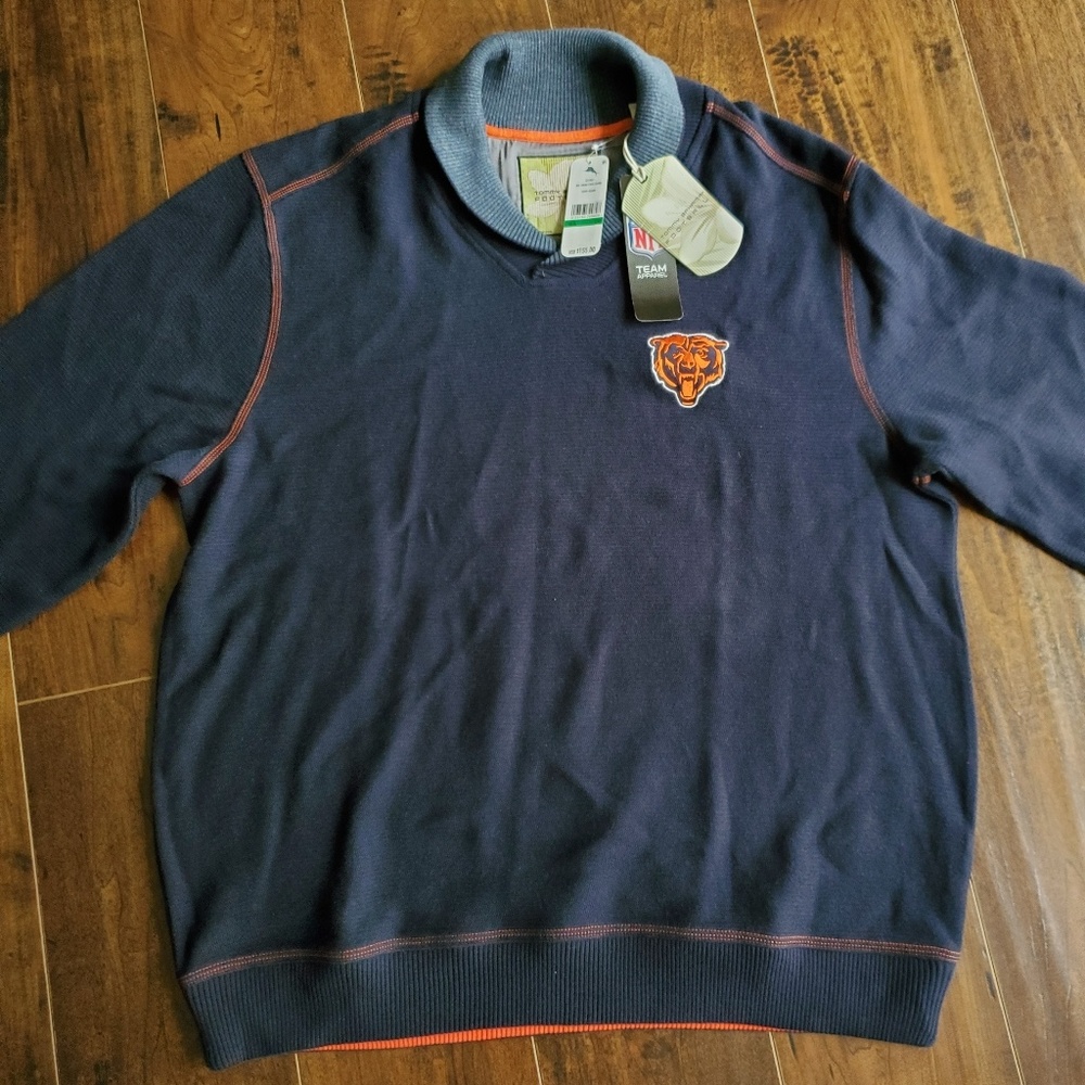 Tommy Bahama Chicago Bears Jaquard Sweater